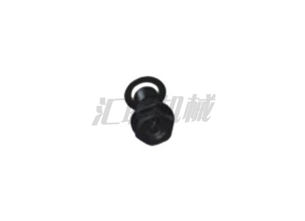 Cooling oil nozzle screws