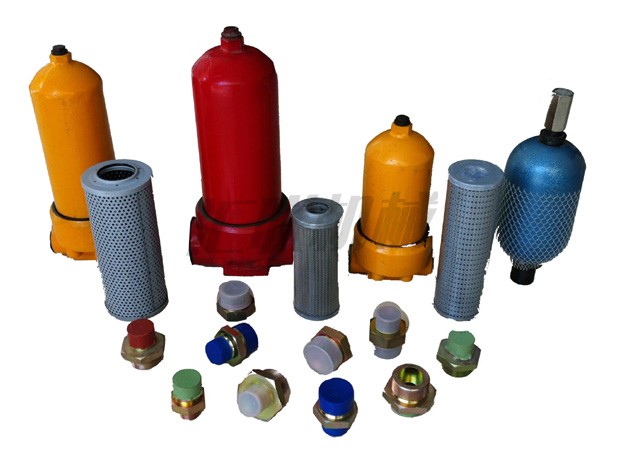 L-0134 back to the oil filter, accumulator