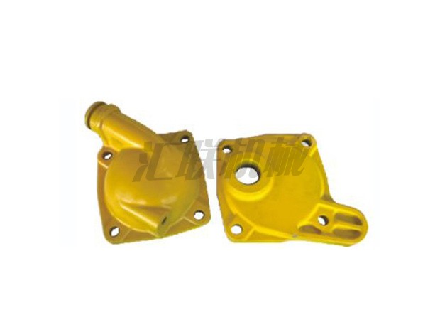 L-1677 SK200/200-2/3 6D31 old oil radiator upper and lower lid